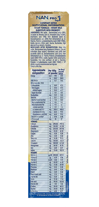 Nan Pro 1 Follow Up Formula Powder Refill 400 GM