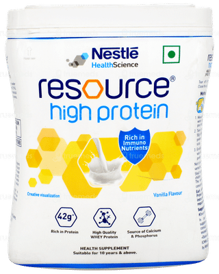 Nestle Resource High Protein Vanilla Flavour Powder Jar 400gm