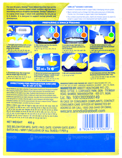 Similac Advance Stage 1 Up To 6 Months Infant Formula Refill Powder 400gm Similac Advance Stage 1 Up To 6 Months Infant Formula Refill Powder 400gm