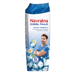 Navratna Mint Fresh Cool Talc 400gm