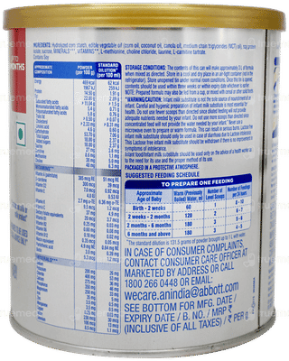 Similac Isomil Up To 24 Months Soy Infant Formula Powder Tin 400gm
