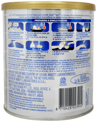 Similac Isomil Up To 24 Months Soy Infant Formula Powder Tin 400gm