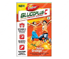 Dabur Glucoplus C Orange 125gm