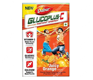 Dabur Glucoplus C Orange Powder 125 GM