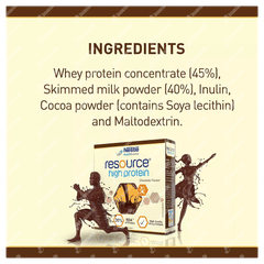 Nestle Resource High Protein Chocolate Flavour Powder 200gm