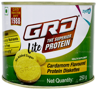 Grd Lite Cardamom Flavoured No Added Sugar Diskettes 250gm