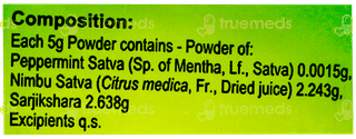 Dabur Pudin Hara Fizz Lemon Powder 5Gm