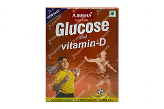 Ajmera Glucose Plus Vitamin D Orange Powder 100gm