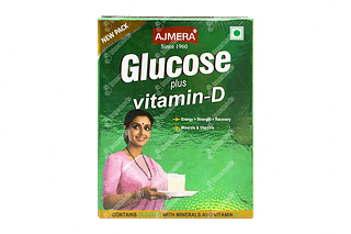 Ajmera New Pack Glucose Plus Vitamin D Powder 100gm