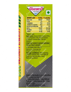 Glucon D Nimbu Pani Flavour 200gm