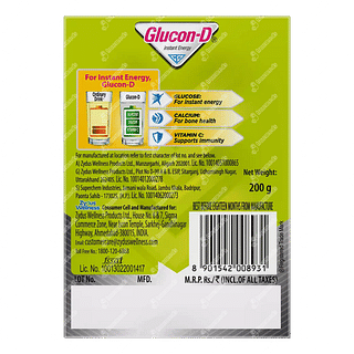 Glucon D Nimbu Pani Flavour Powder 200gm