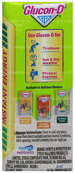 Glucon D Nimbu Pani Flavour 200Gm