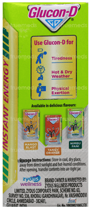 Glucon D Nimbu Pani Flavour 200Gm