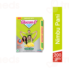 Glucon D Nimbu Pani Flavour 200gm