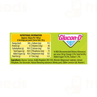 Glucon D Nimbu Pani Flavour 200gm