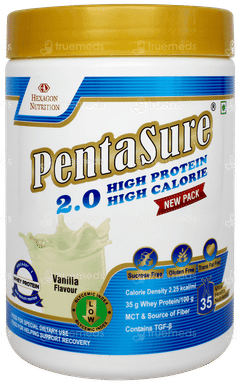 Pentasure 2.0 High Protein Vanilla Flavour Powder 400gm