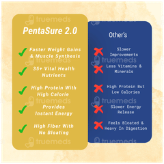 Pentasure 2.0 High Protein Vanilla Flavour Powder 400gm