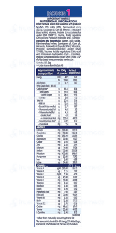 Nestle Lactogen 1 Up To 6 Months Infant Formula With Probiotic Refill Powder 400gm