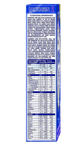 Nestle Lactogen 2 After 6 Months Refill Powder 400gm