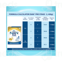 Nestle Lactogen 2 After 6 Months Follow Up Formula Refill Powder 400gm