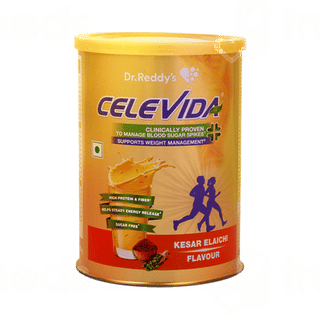 Celevida Kesar Elaichi Flavour Sugar Free Powder 400gm