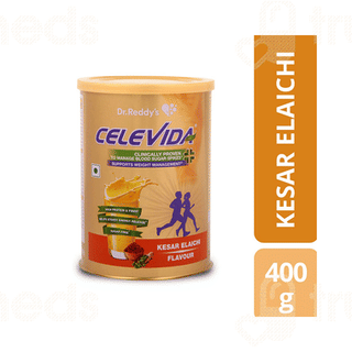 Celevida Kesar Elaichi Flavour Sugar Free Powder 400gm