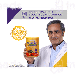 Celevida Kesar Elaichi Flavour Sugar Free Powder 400gm