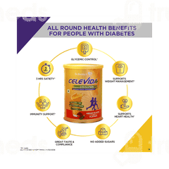 Celevida Kesar Elaichi Flavour Sugar Free Powder 400gm