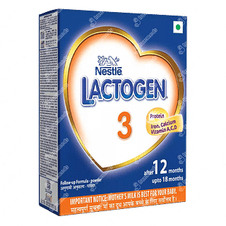 Nestle Lactogen 3 After 12 Months Upto 18 Months Follow Up Formula Refill Powder 400gm