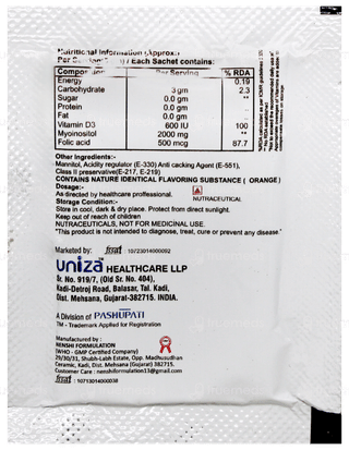 Unizitol Sachet 5Gm