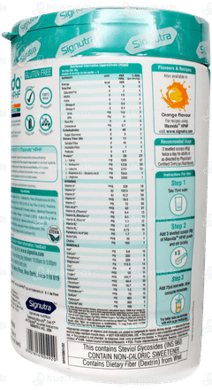 Maxvida Hphf Vanilla Flavour Zero Sucrose Powder Jar 400gm