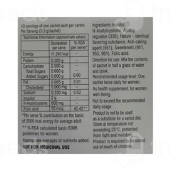 Normoz Plus Sugar Free Powder 3.3gm