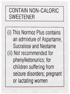 Normoz Plus Sugar Free Powder 3.3gm