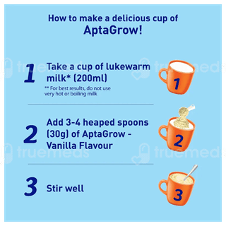 Aptagrow Vanilla Flavour Refill 400Gm