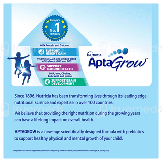 Aptagrow Vanilla Flavour Refill 400Gm