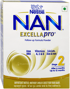 Nestle Nan Excellapro 2 After 6 Months Up To 12 Months Formula Powder Refill 400Gm Nestle Nan Excellapro 2 After 6 Months Up To 12 Months Formula Powder Refill 400Gm