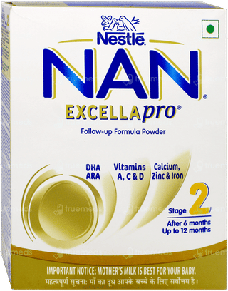 Nestle Nan Excellapro 2 After 6 Months Up To 12 Months Formula Powder Refill 400Gm