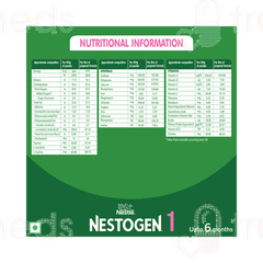Nestle Nestogen 1 Upto 6 Months Infant Formula Powder 400gm