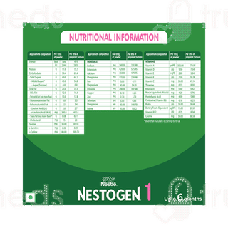 Nestle Nestogen 1 Upto 6 Months Infant Formula Powder 400gm