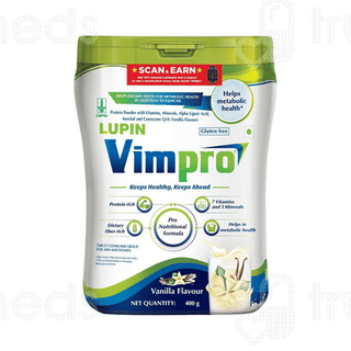Lupin Vimpro Vanilla Flavour Powder Jar 400gm