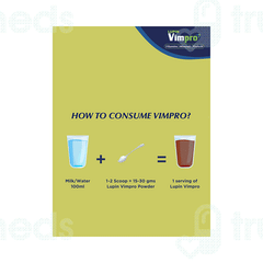 Lupin Vimpro Vanilla Flavour Powder Jar 400gm