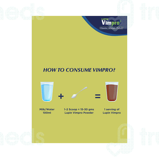 Lupin Vimpro Vanilla Flavour Powder Jar 400gm