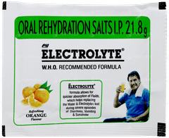 Electrolyte Orange Flavour Powder 21.8gm Electrolyte Orange Flavour Powder 21.8gm