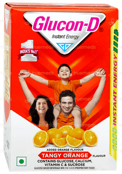 Glucon D Tangy Orange  Flavour 450gm