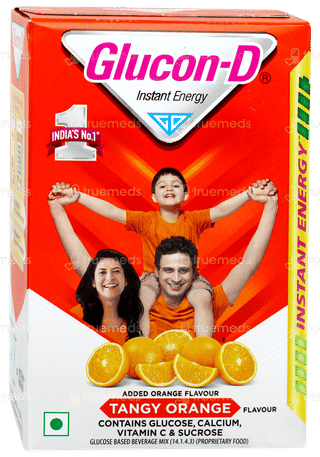Glucon D Tangy Orange  Flavour 450gm