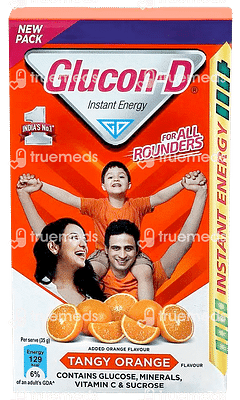 Glucon D Tangy Orange Powder 450 GM