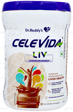 Celevida Liv Chocolate Flavour No Added Sucrose Powder 400gm Celevida Liv Chocolate Flavour No Added Sucrose Powder 400gm