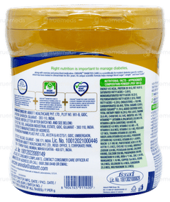 Ensure Diabetes Care Vanilla Flavour Zero Added Sucrose Powder Jar 400gm