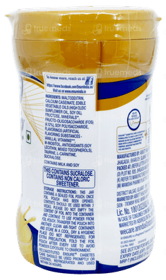 Ensure Diabetes Care Vanilla Flavour Zero Added Sucrose Powder Jar 400gm
