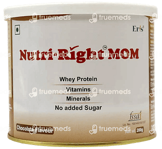 Nutri Right Mom Chocolate Flavour No Added Sugar Powder 200gm